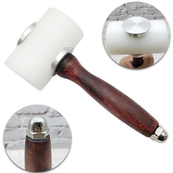 

Leather Carving Hammer Diy Craft Cowhide Punch Cutting