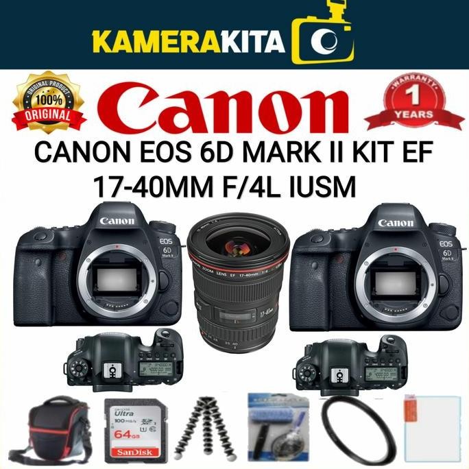 Canon Eos 6D Mark Ii Kit 17-40Mm F/4L Usm/ Canon Eos 6D Ii Kit 17-40Mm