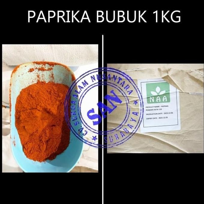 

Diskon! Paprika Bubuk Murni 1Kg - Paprika Powder Premium