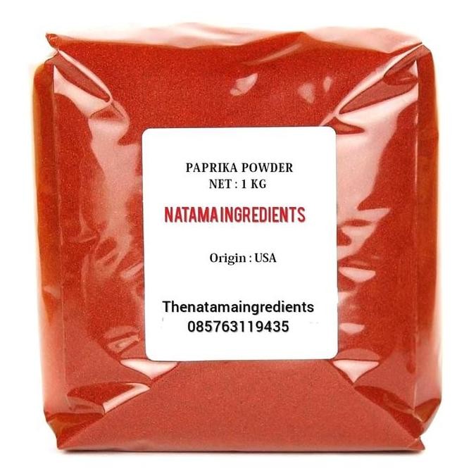 

Diskon! Paprika Bubuk Import Usa 1 Kg - Paprika Powder Halus