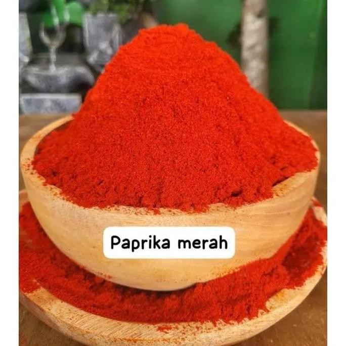 

Diskon! Paprika Bubuk Merah 1Kg Premium Capsicum Powder Bukan Coklat