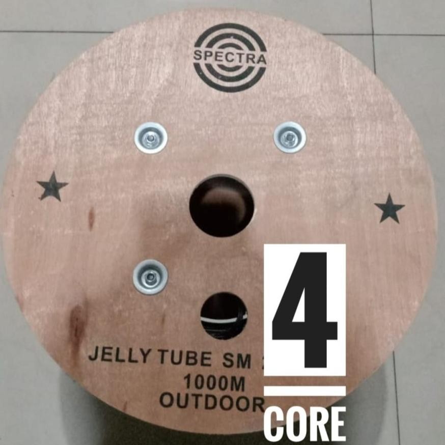Kabel FO Fiber Optik Jelly Tube 2 Core 4 Core 8 Core 12 Core 3 Seling Jelly Tube SPECTRA 1000M 1KM a