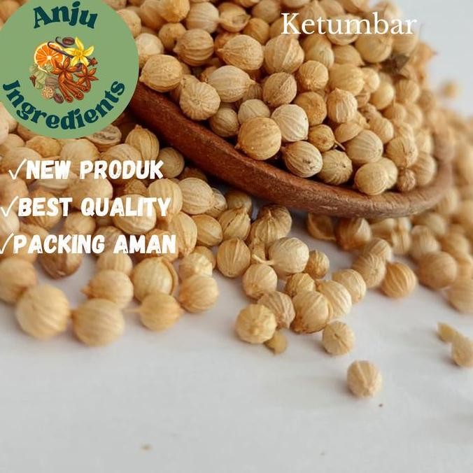 

Diskon! Ketumbar Utuh 1Kg | Coriander Seed | Ketumbar Biji Murni