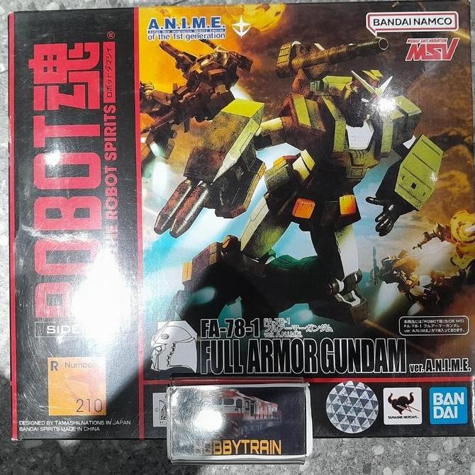 ROBOT SPIRITS FA-78-1 FULL ARMOR GUNDAM VER ANIME
