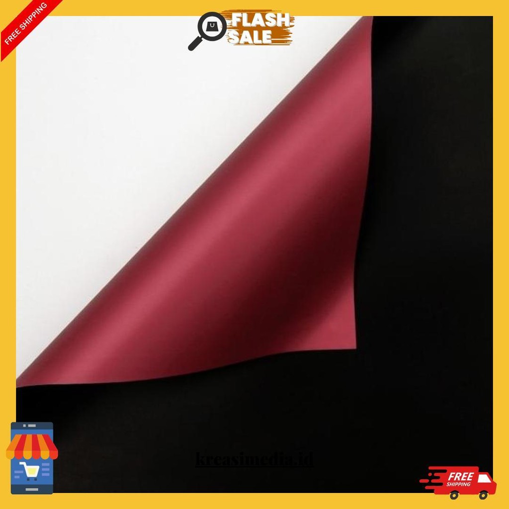 

Oy 20 Pcs Kertas Bunga Buket/ Flower Wrap / Pembungkus Bunga Waterprop - 122 Grey Pink Bisa Cod