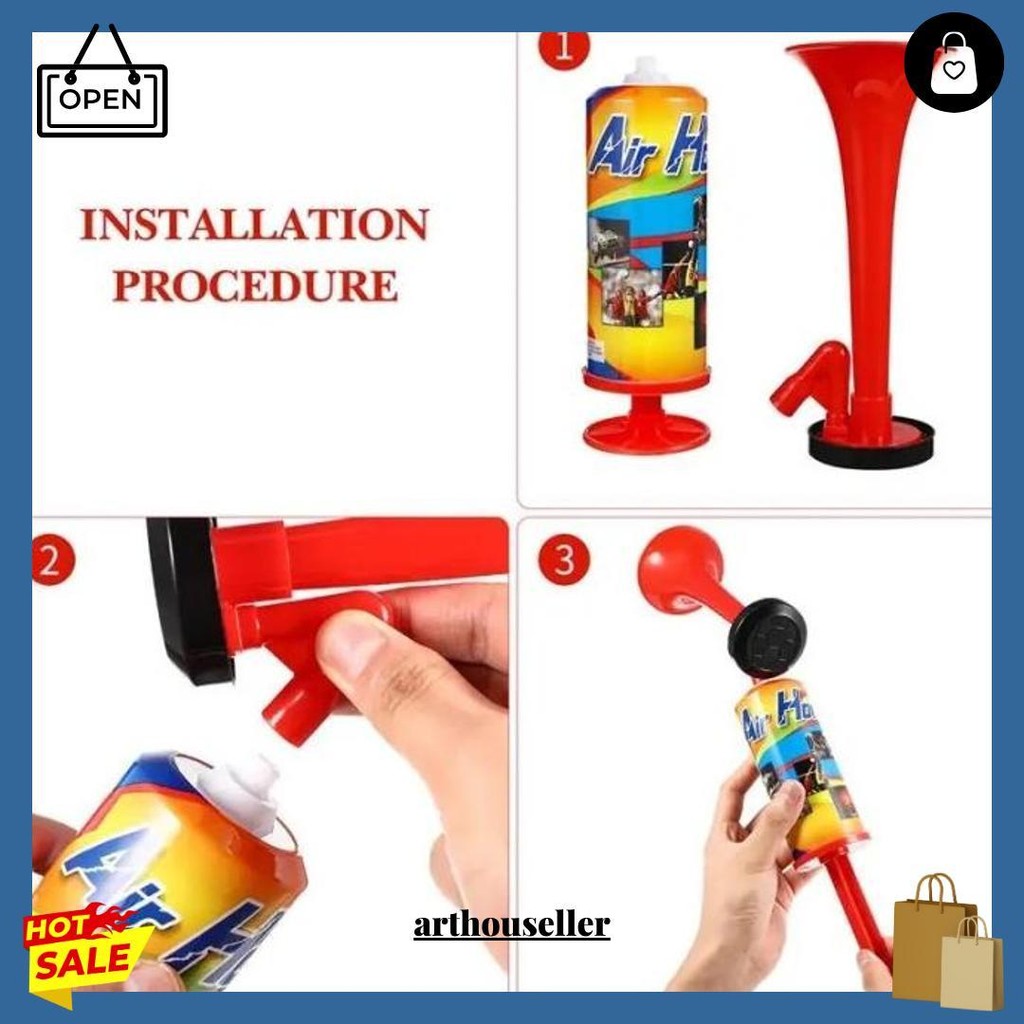 Terompet Suporter Bola / Air Horn Terompet Angin Tahun Baru Termurah Banget