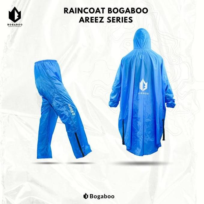 ORI - JAS HUJAN BOGABOO AREEZ WATERPROOF ULTRALIGHT NYLON 20D PONCO TEBAL