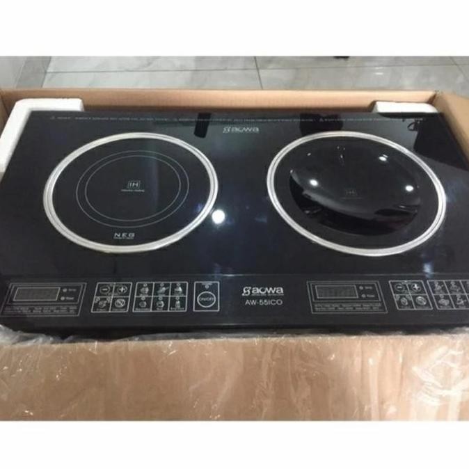 AOWA DOUBLE INDUCTION COOKER AW-55 ICO KOMPOR INDUKSI 2 TUNGKU