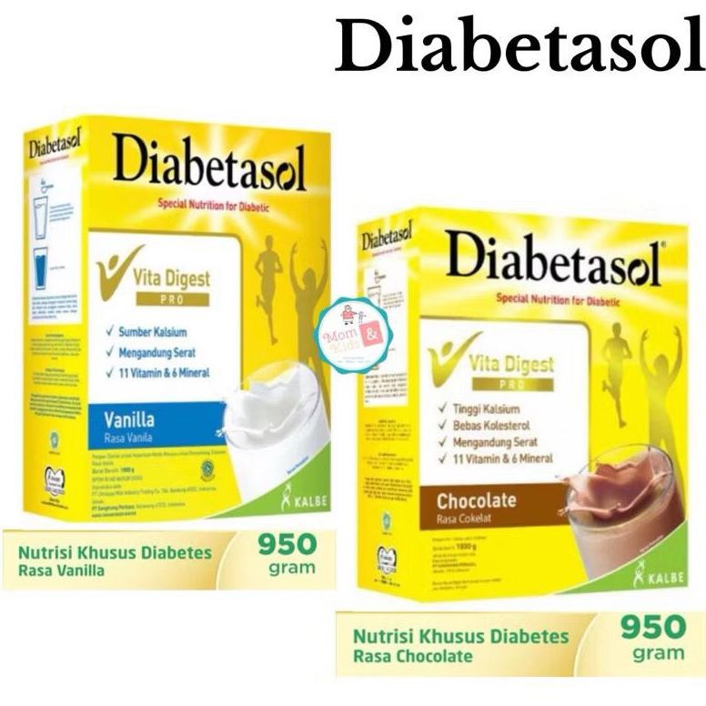 

Diabetasol Vanila Coklat 950GR | Diabetasol Jumbo 950 GR aSt