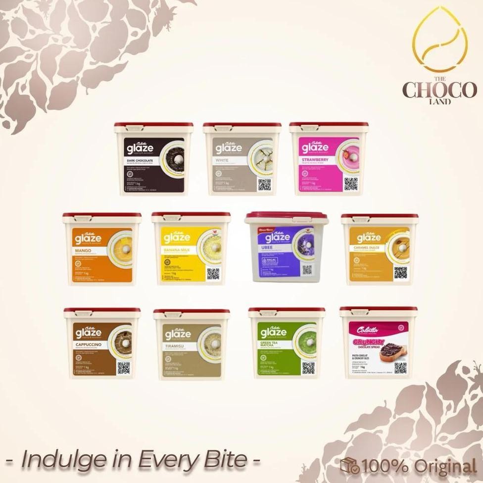 

Colatta Glaze Spread 1kg - Topping dan Dekorasi Kue Lezat aSt