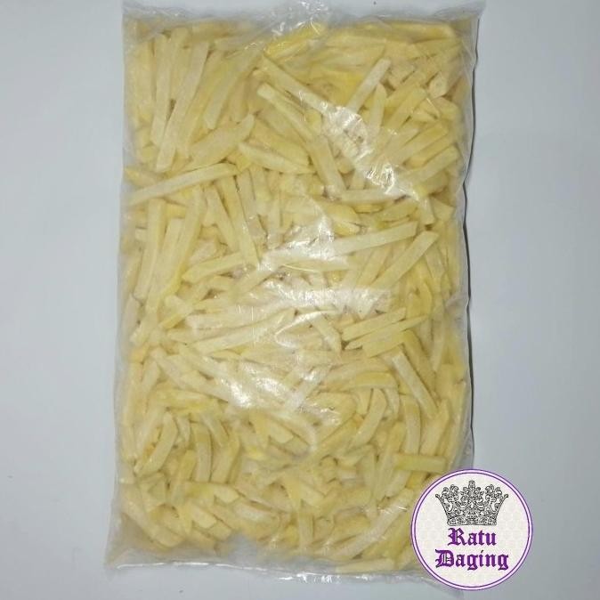 

Kentang Straight Cut / French Fries Straight Cut @2.5kg - Harga Partai Min 10kg aSt