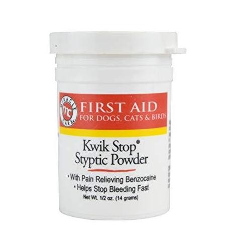 

BEBAS ONGKIR - Miracle Care Kwik Stop Styptic Powder, 0.5 Oz