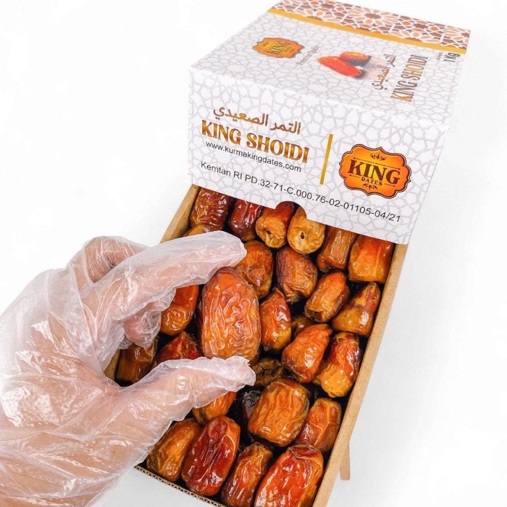

King Dates Shoidi Premium Kurma Ruthob Mesir 1KG High Quality aSt