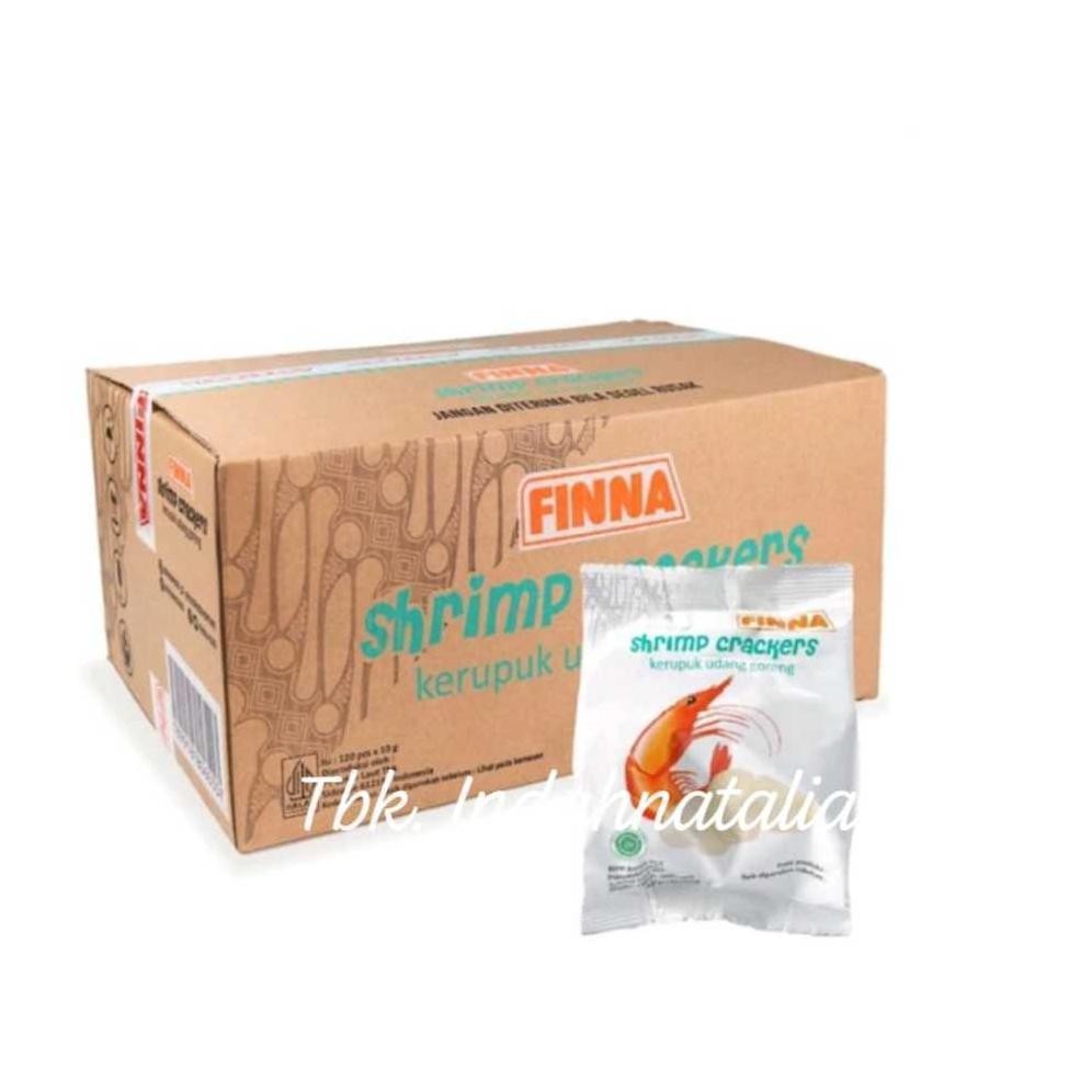 

Finna Kerupuk Udang ENAK Siap Makan 1 DUS / Shrimp Crackers Goreng aSt