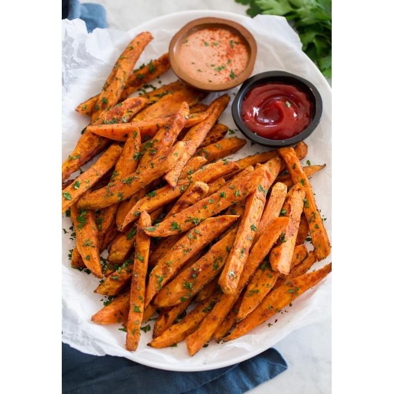 

premium sweet potato fries ubi jalar goreng aSt