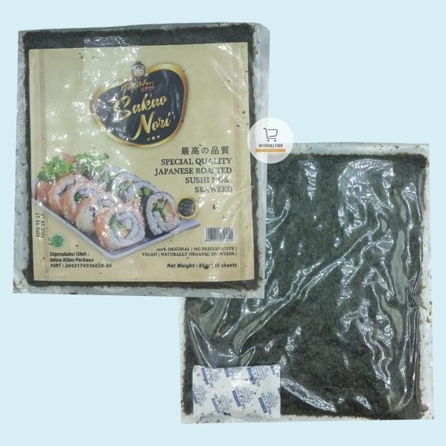 

Sakao Nori Rumput Laut Kering Nori Sushi 10s Sakao aSt