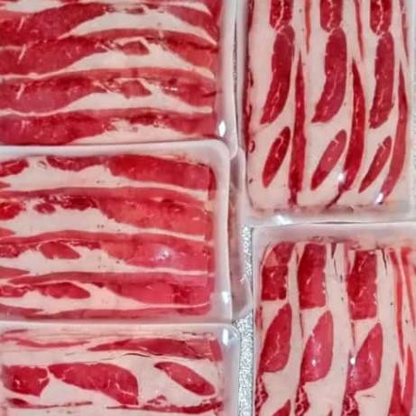 

Beef Slice Short Plate 500 gram / Beef slice Shortplate 500gram / Daging Slice Tipis untuk Barbequan aSt