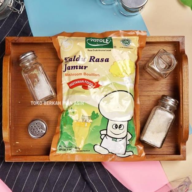

TOTOLE Kaldu Jamur Penyedap Rasa 400gr / Mushroom Bouilon Micin aSt