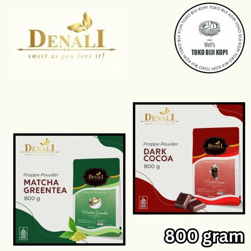 

Denali Frappe Powder / Bubuk Minuman Flavour Merk Denali - 800 Gram aSt