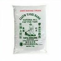 

TEPUNG TAPIOKA, SAGU TANI LIAUW TJOEI KANG (LTK) 1000 GR/ 1KG aSt