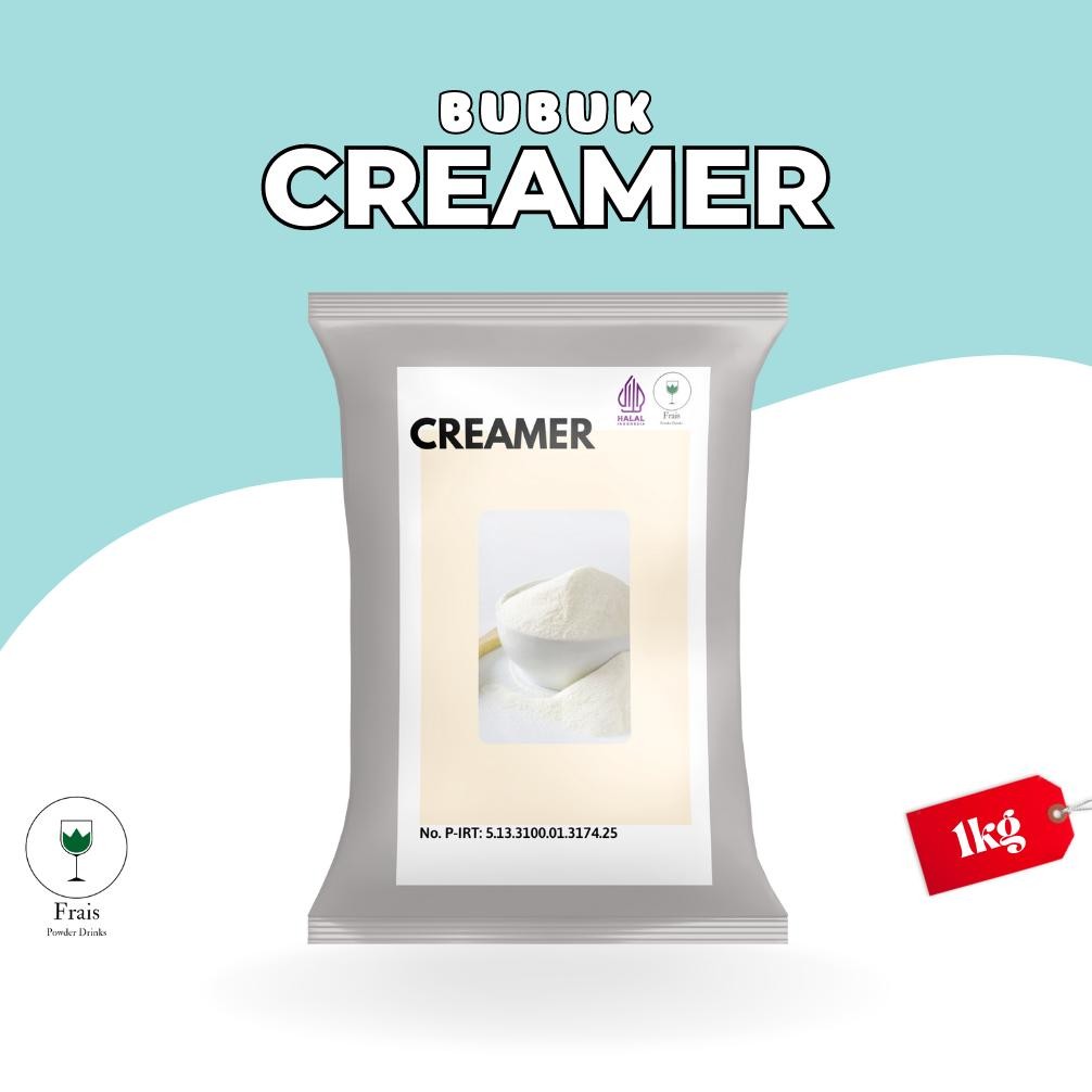 

Creamer Bubuk 1Kg / Krimer Bubuk / Creamer Non Diary / Creamer Powder / Bubuk Krimer Campuran Minuman aSt