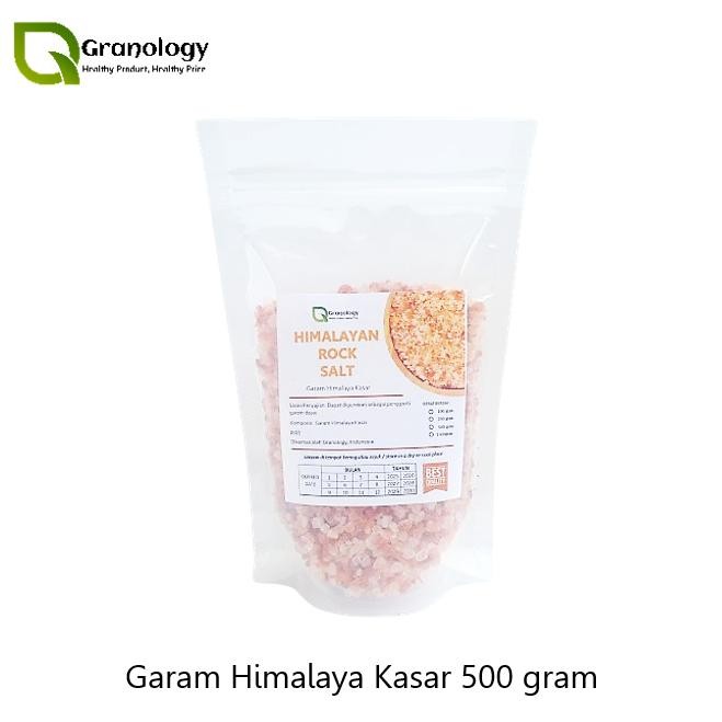 

Organic Himalayan Rock Salt / Garam Kasar Himalaya (500 gram) by Granology aSt