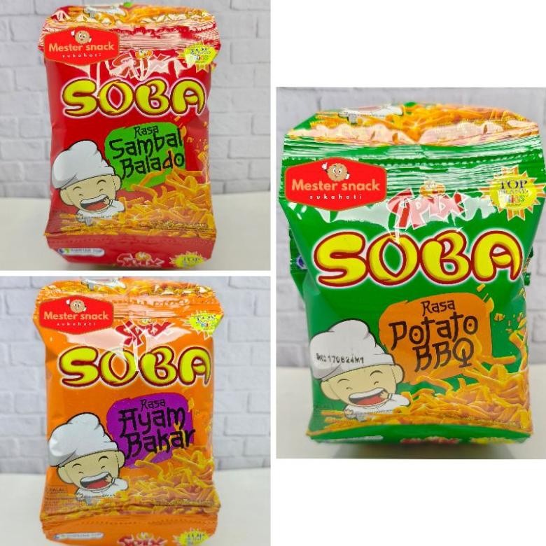 

Soba Mie 20 Pcs Ayam Bakar Sambal Balado aSt