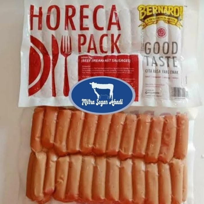 

Bernardi Sosis Sapi Breakfast 1kg aSt