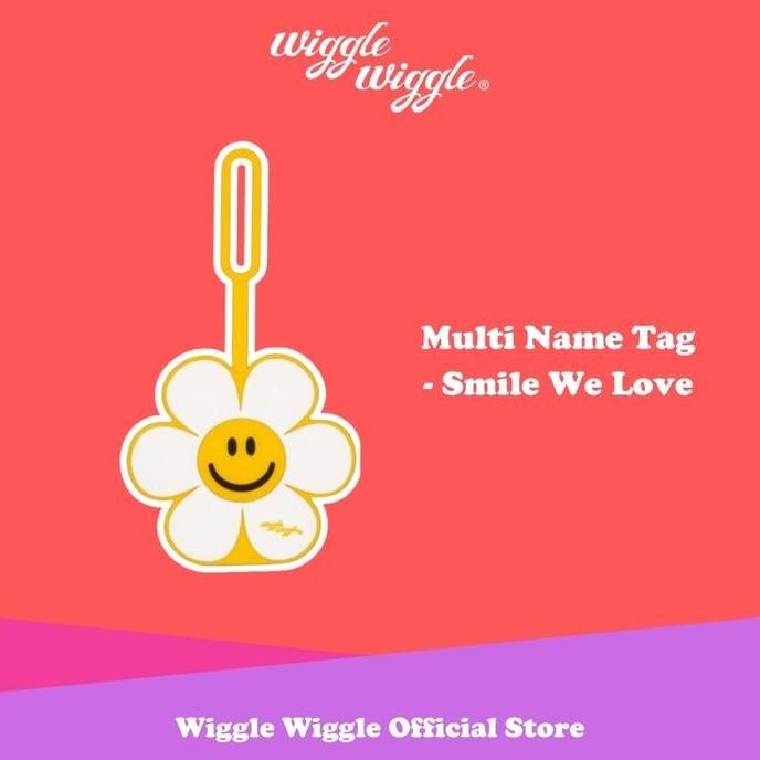 

TERMURAH - Wiggle Wiggle Multi Name Tag - Smile We Love