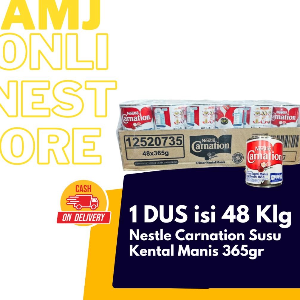 

Susu Kental Manis Carnation 1 Dus 48pcs x 365gr aSt