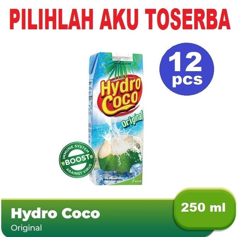 

Hydro Coco 250ml Air Kelapa - ( HARGA 12 PCS ) aSt