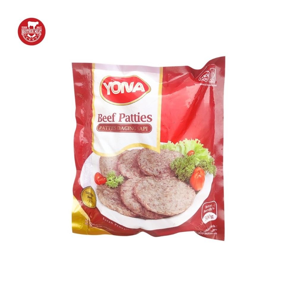 

Yona Beef Patties 500gr, Daging Burger - Brothermeatshop aSt