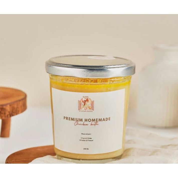 

Paket 2 Jar Kaldu Chien Broth Kaldu Ayam Home Made