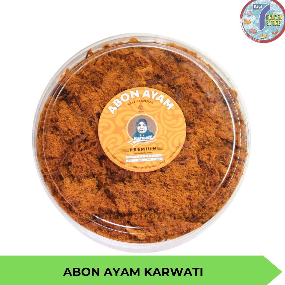 

Abon Ayam Karwati Premium Asli Cianjur aSt