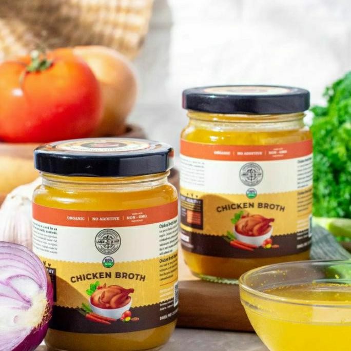 

Kaldu Ayam Kampung Chien Broth Bone Broth Mpasi Organik Kaldu Ayam Kampung Organik