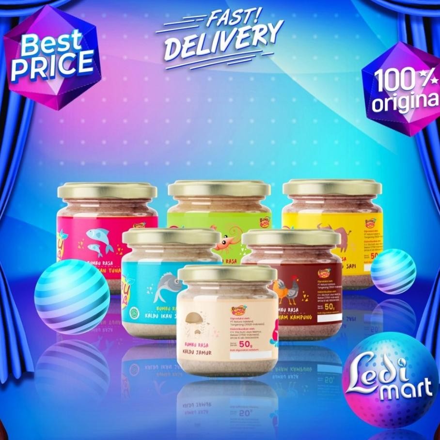 

Bumbu Bunda Elia Kaldu Mpasi 50Gr Kaldu Anak Bayi Non Gula Garam Non Msg Organik Ledi