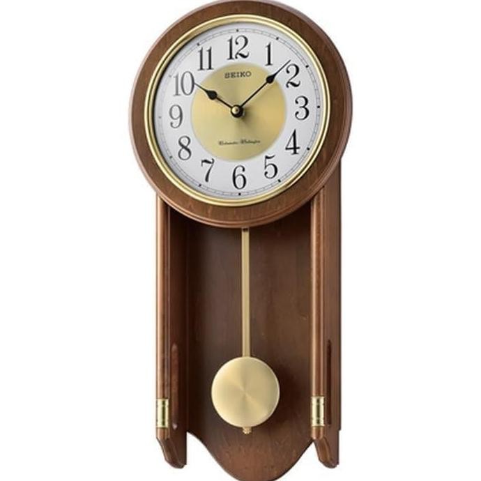 TERMURAH - Jam Dinding SEIKO Kayu Japan Westminster QXH073B QXH073 Original