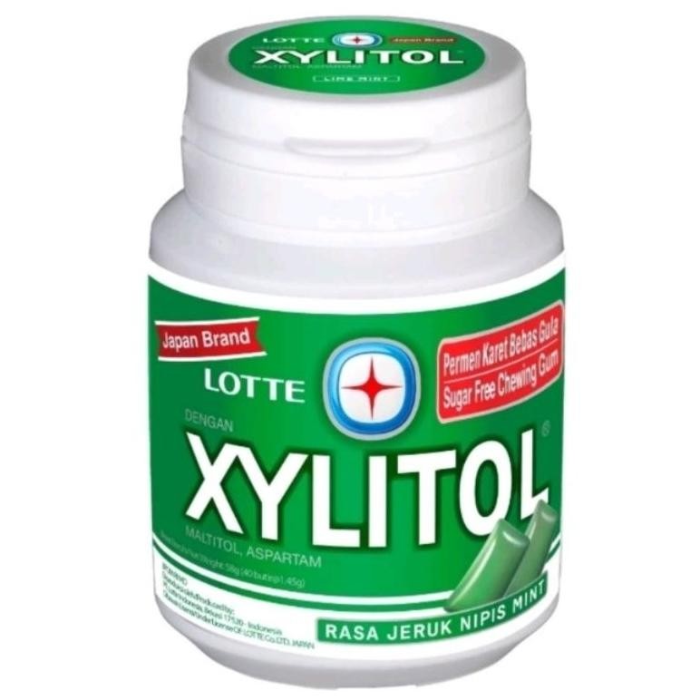 

Lotte Xylitol Gum Jeruk Nipis Mint 58gr 40 Butir aSt