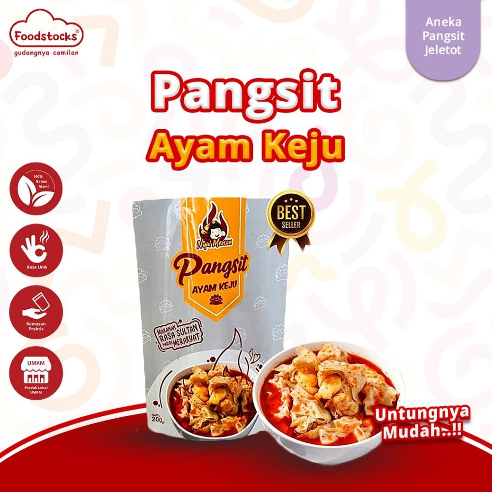 

Nyai Mercon - Pangsit Ayam Keju aSt