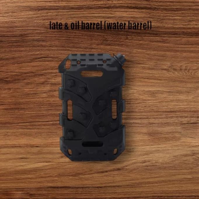 JERRY CAN / JERIGEN WARNA HITAM MOBIL OFFROAD  7 LITER BBM BENSIN , SOLAR / JERIGEN AIR + RECOVERY B