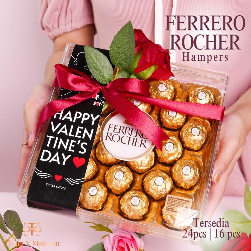 

Hampers Ferrero Rocher | Eid Mubarak Idul Fitri Valentine Birthday Graduation Gift Kado Hadiah aSt