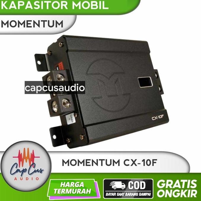 Kapasitor Bank Momentum Cx 10F / Cx10F Capasitor Momentum 10 Farad Restock
