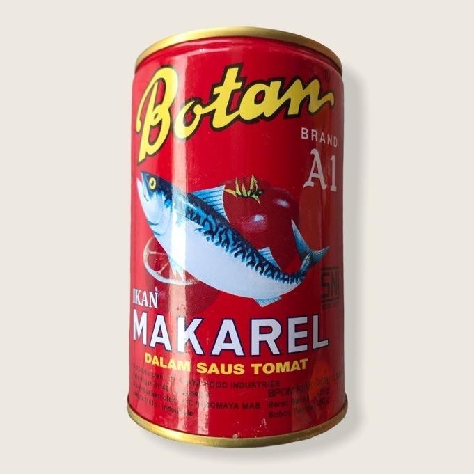 

Botan Brand A1 Ikan Makarel Dalam Saus Tomat 425g (Makarel) aSt
