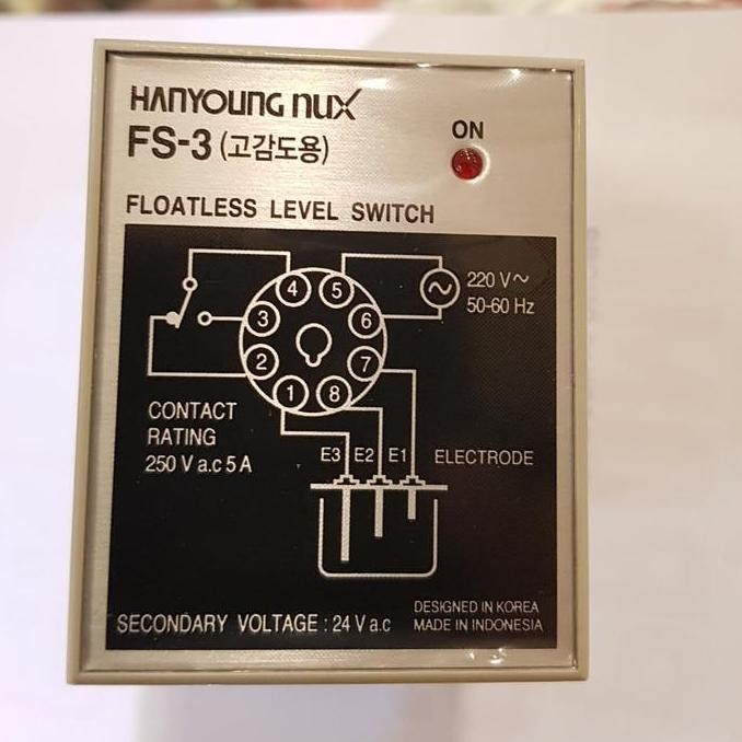 Floatless Level Switch Hanyoung Fs-3A / Fs3A Asli