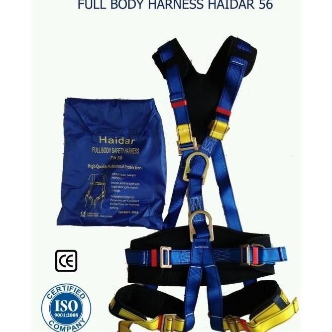 Siap Kirim Full Body Harness Safety Belt HAIDAR Asli Original Sabuk Pengaman