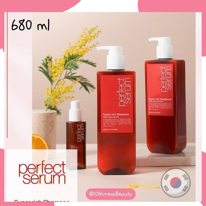 Mise En Scene Super Rich Shampoo 680Ml