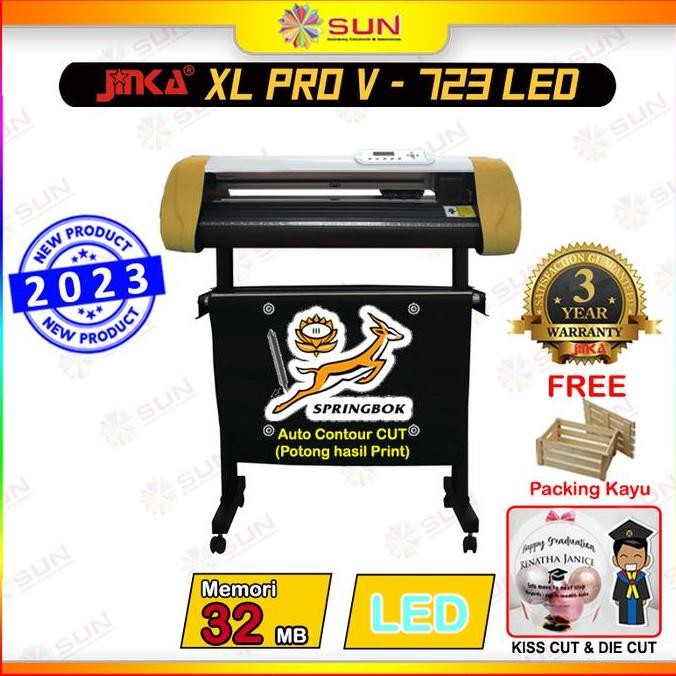 Mesin Cutting Sticker Jinka Auto Contour Cut Terbaru - XL Pro V 723 LED( Auto Contour Cut ) Penggant