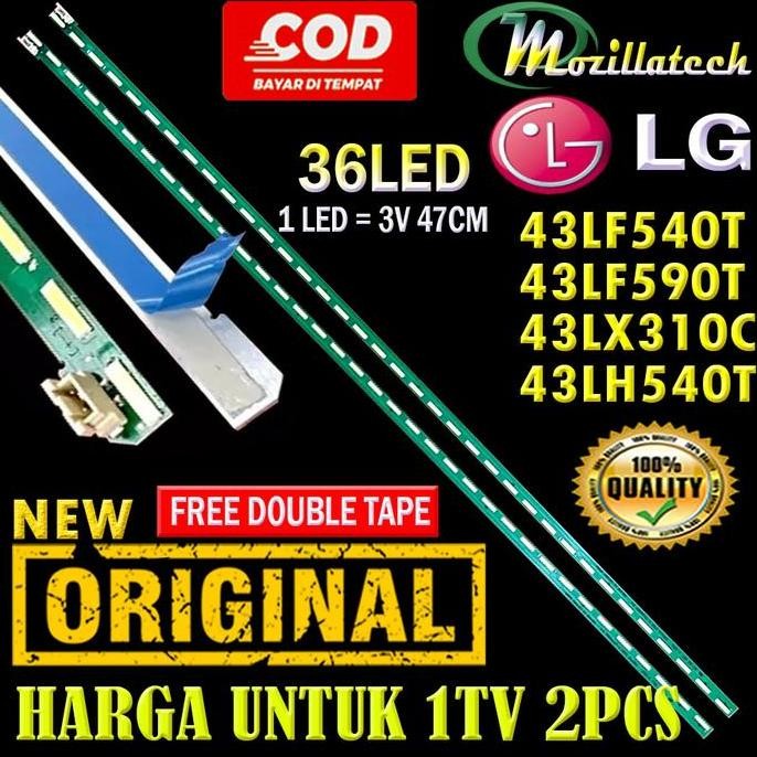 TERMURAH - LG Backlight TV 43 Inch 36LED 1 LED = 3V 47CM Original Quality 43LF540T 43LF590T 43LX310C
