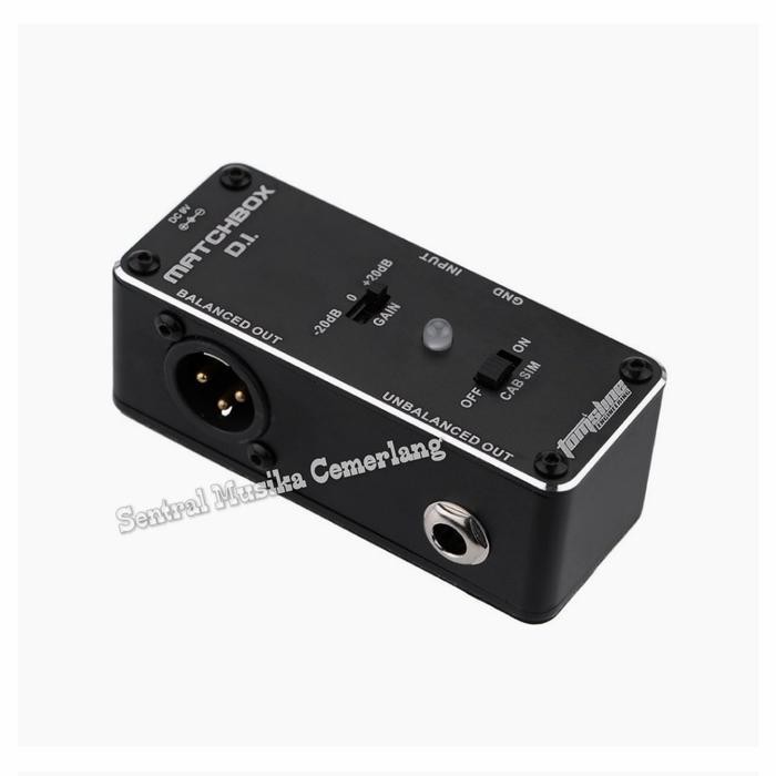 Cabinet Simulator Pedal Tomsline Amx-3 Matchbox Di Direct Box Cab Sim Original Dan Terpercaya