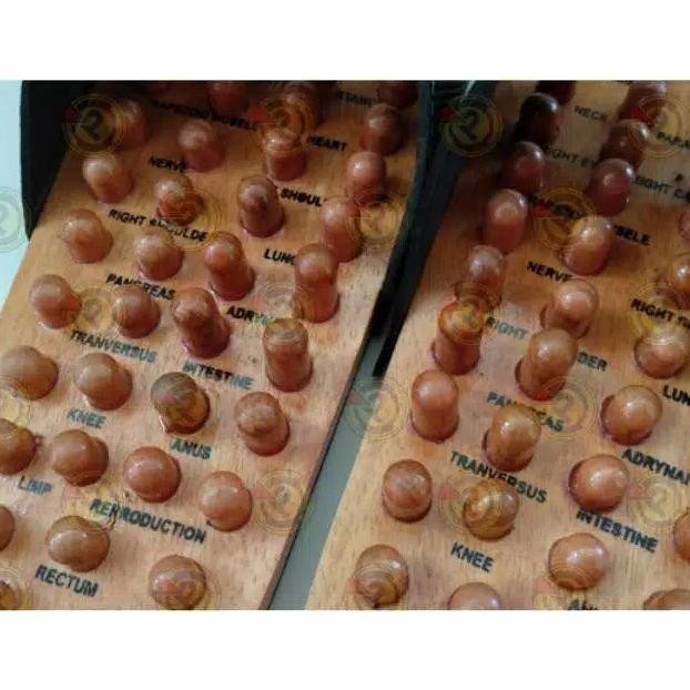 Sandal Kayu Rematik Javanica/Sandal Refleksi/Kesehatan/Rematik Kayu